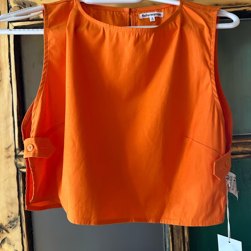 Reformation Mylie Two Piece Set Citrus
